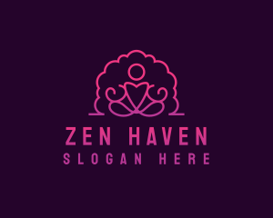 Yoga Zen Spa logo design