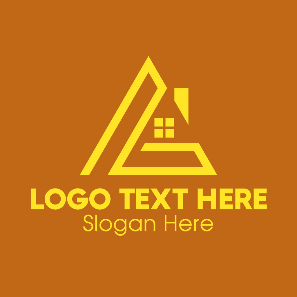 Yellow House Letter L Logo | BrandCrowd Logo Maker