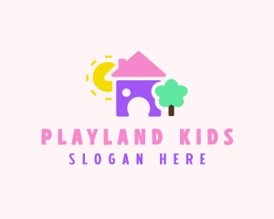 Kids Daycare Kindergarten logo design