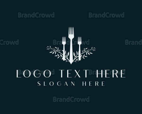 Luxury Food Restaurant Logo