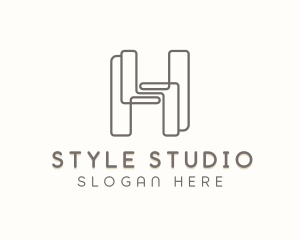 Studio Agency Letter H Logo