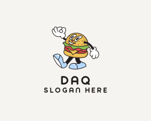 Avatar - Happy Retro Burger logo design