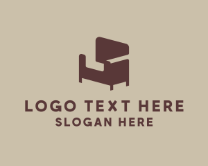 Chair - Couch Furniture Furnishing logo design