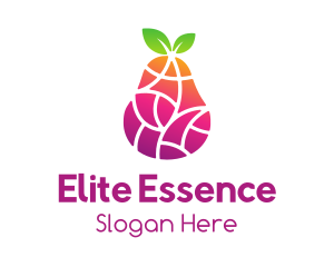 Gradient Fruit Mosaic Logo