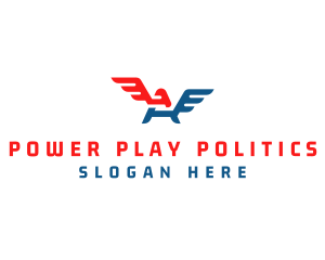 Politics - Political Winged Letter A logo design