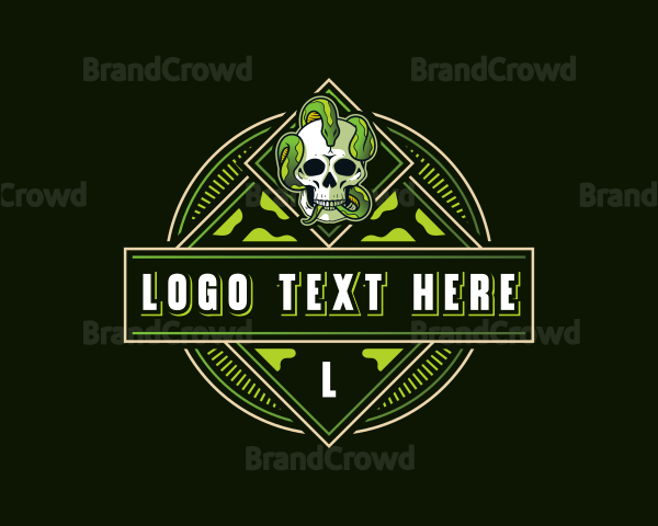 Skull Snake Gaming Logo