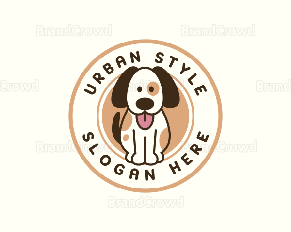 Pet Puppy Dog Logo