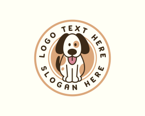 Hound - Pet Puppy Dog logo design