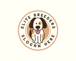 Pet Puppy Dog  logo design