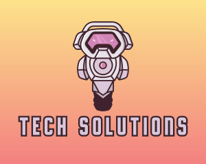 Tech - Tech Robot Gamer logo design