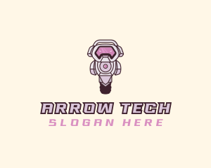 Tech Robot Gamer  logo design