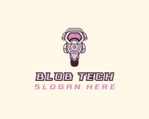 Tech Robot Gamer  logo design