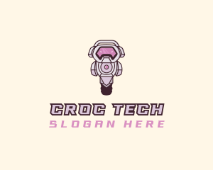 Tech Robot Gamer  logo design