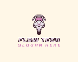 Tech Robot Gamer  logo design