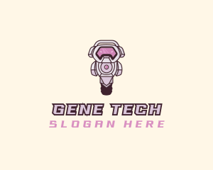 Tech Robot Gamer  logo design