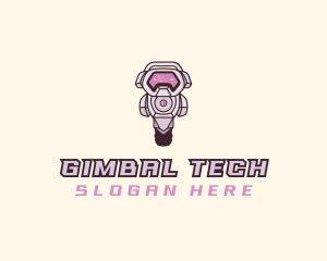 Tech Robot Gamer  logo design