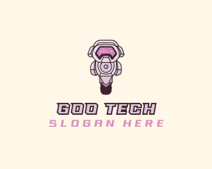 Tech Robot Gamer  logo design