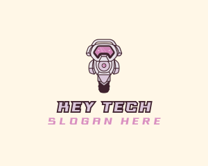 Tech Robot Gamer  logo design