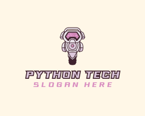 Tech Robot Gamer  logo design