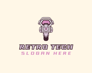 Tech Robot Gamer  logo design