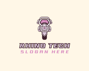 Tech Robot Gamer  logo design