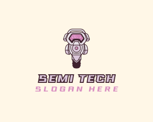 Tech Robot Gamer  logo design