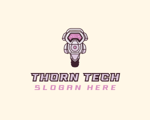 Tech Robot Gamer  logo design