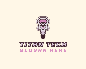 Tech Robot Gamer  logo design