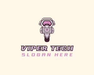 Tech Robot Gamer  logo design