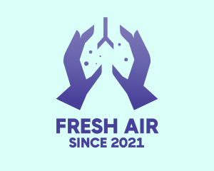 Breath - Respiratory Lung Clinic logo design