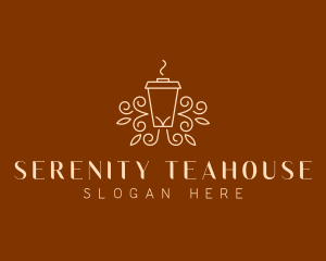 Coffee Beverage Cafe logo design