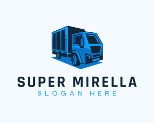 Trucking Moving Vehicle Logo