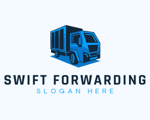 Trucking Moving Vehicle logo design