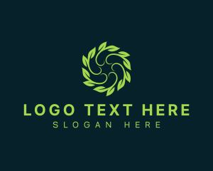 Nature - Leaves Garden Eco logo design