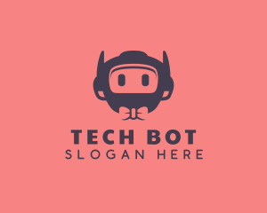 Robot - Bowtie Toy Robot logo design