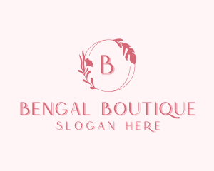 Floral Beauty Boutique logo design