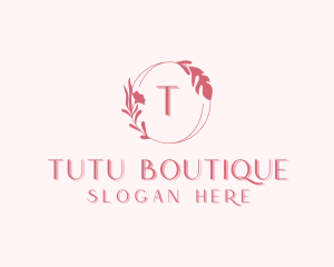 Floral Beauty Boutique logo design