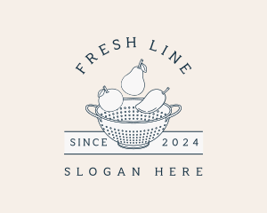 Fresh Fruit Food logo design