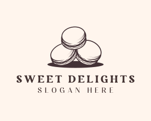 Dessert - Pastry Macarons Dessert logo design