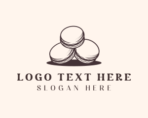 Sweet - Pastry Macarons Dessert logo design