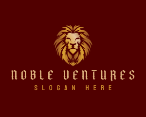 Regal Majestic Lion logo design