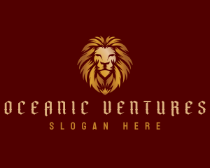 Regal Majestic Lion logo design