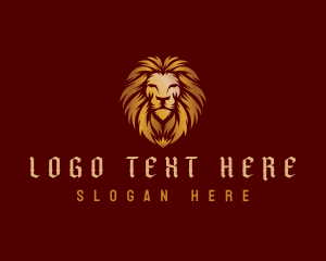 Vc - Regal Majestic Lion logo design