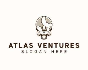 Atlas Globe Masculine logo design