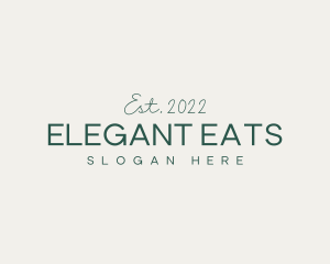 Elegant Beauty Company logo design