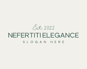 Elegant Beauty Company logo design