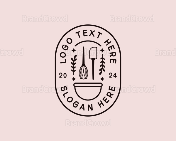 Bakery Whisk Spatula Logo