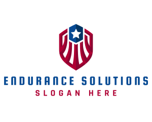 American Protection Shield logo design