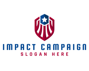Campaign - American Protection Shield logo design