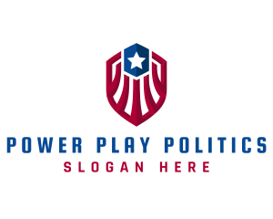 Politics - American Protection Shield logo design